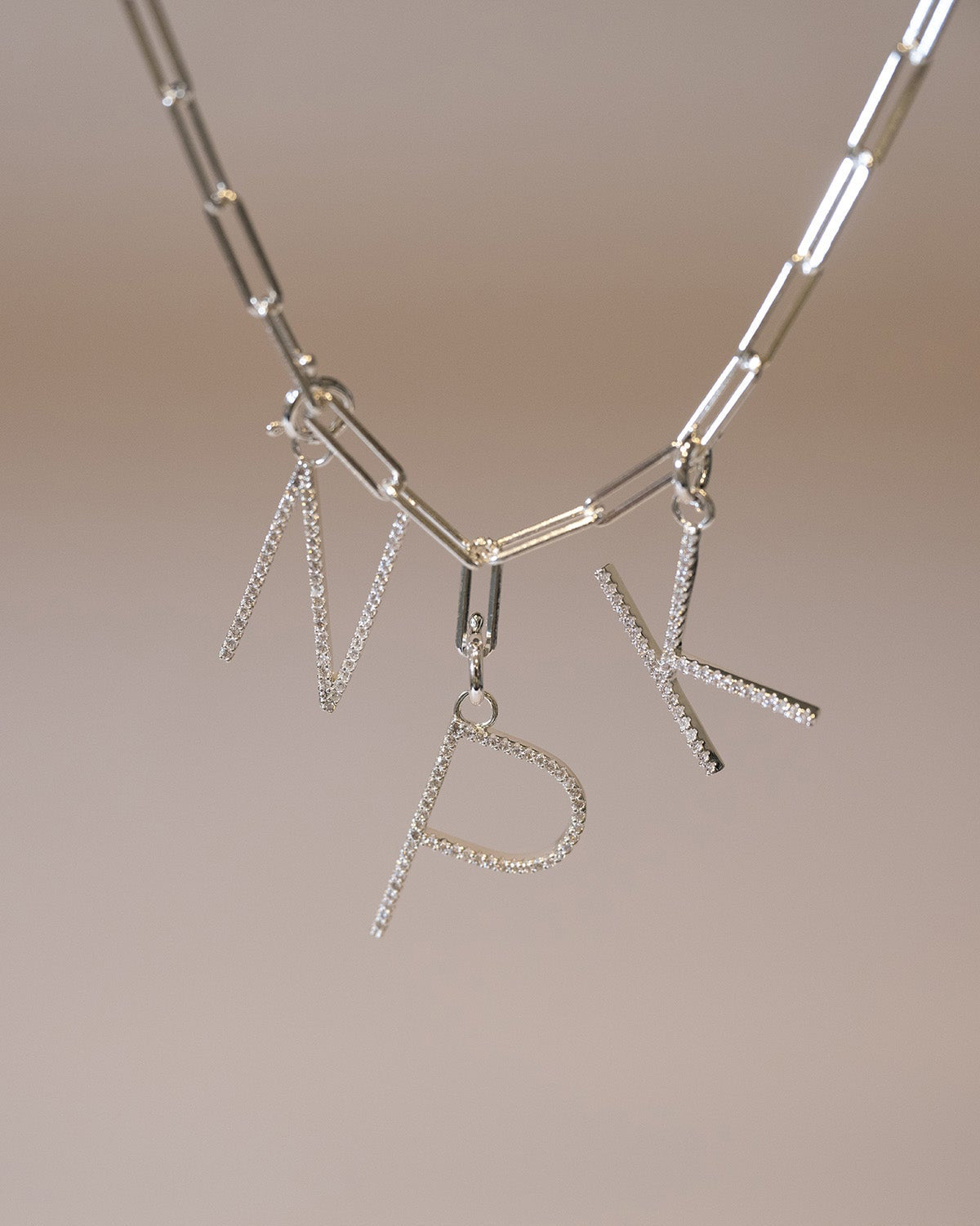 LARGE LETTER CHARM N