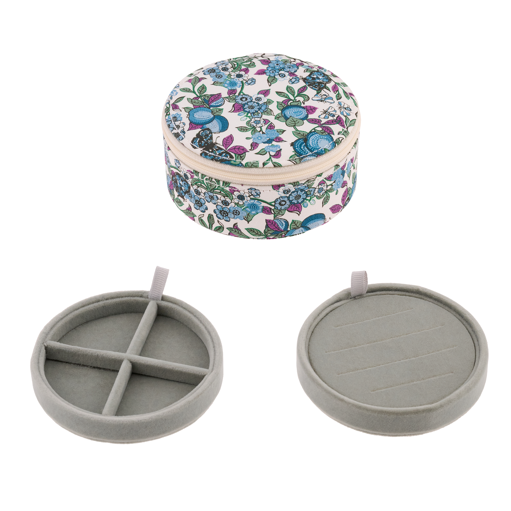 JEWELRY BOX ROUND MW LIBERTY ORCHARD