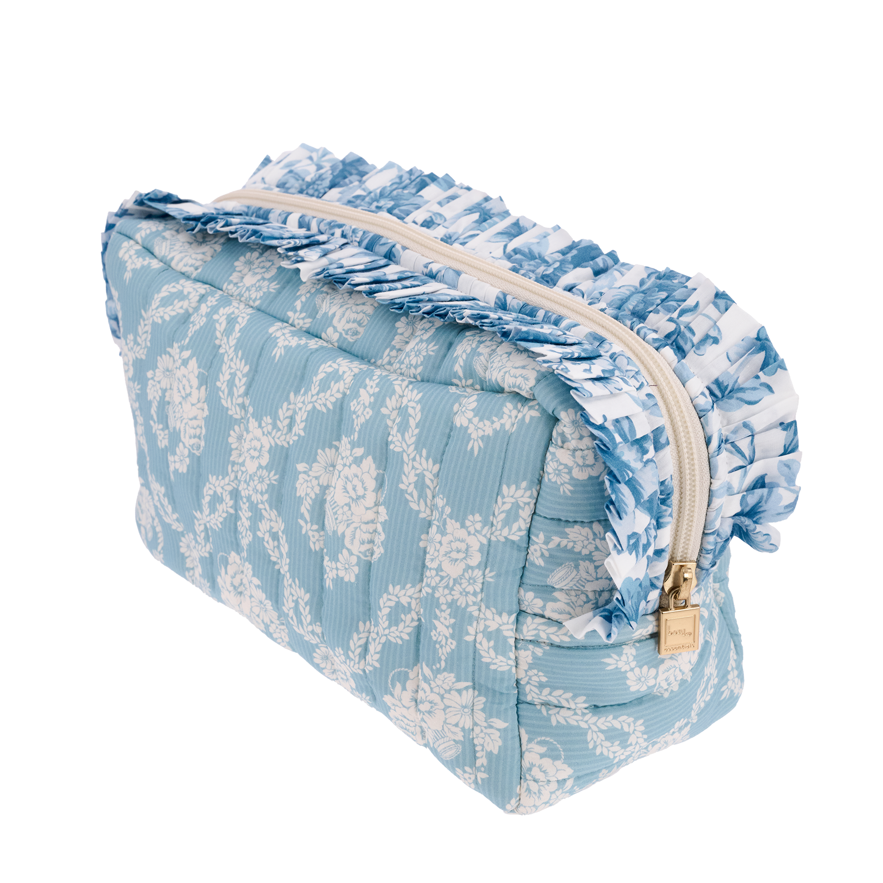 POUCH SQUARE RUFFLES MW LIBERTY GARLAND HAMPERS from Bon Dep Essentials