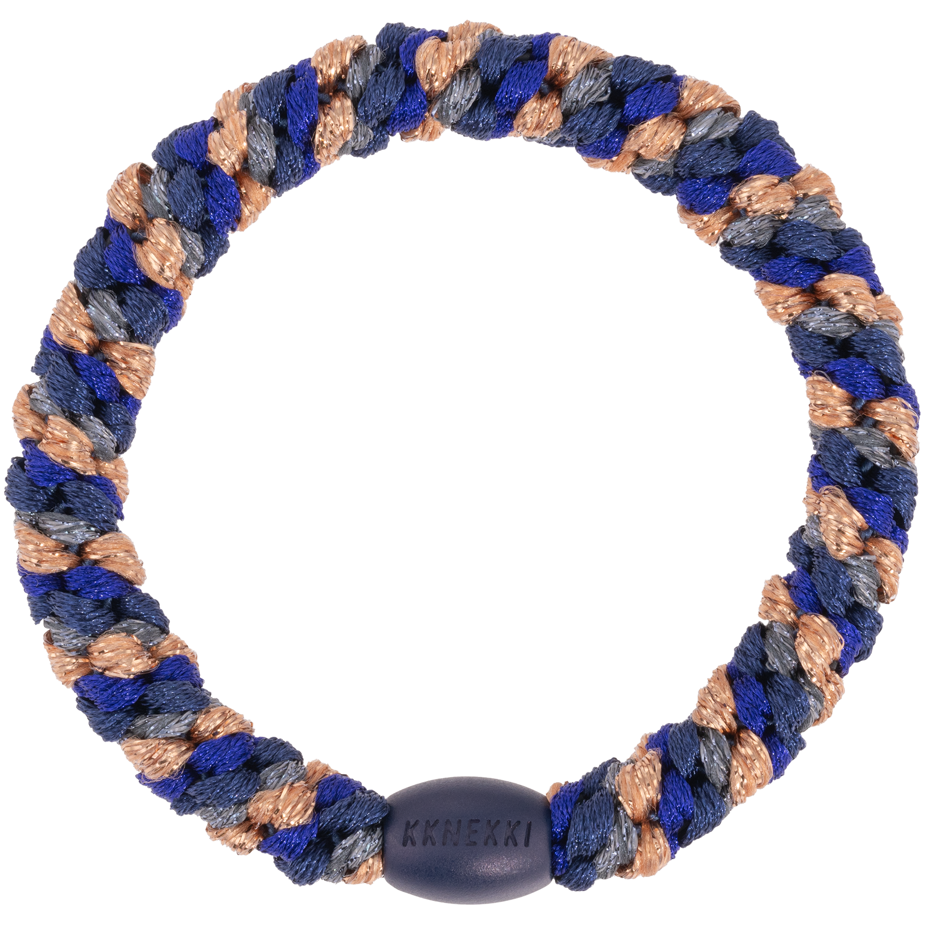 Image of Kknekki Mix purple navy rosegold glitter  from Kknekki original hair ties