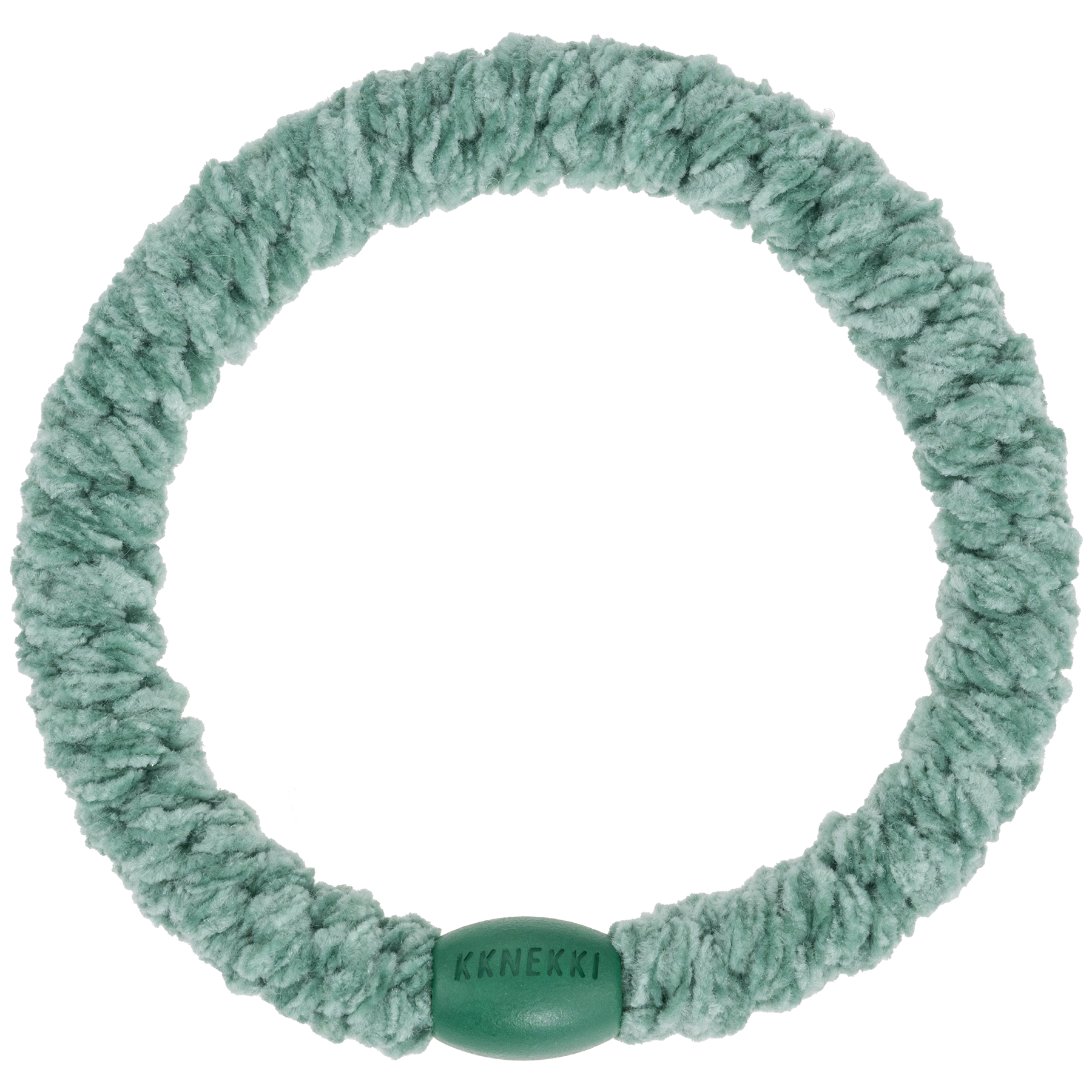 Image of Kknekki Velvet Faded Green  from Kknekki original hair ties