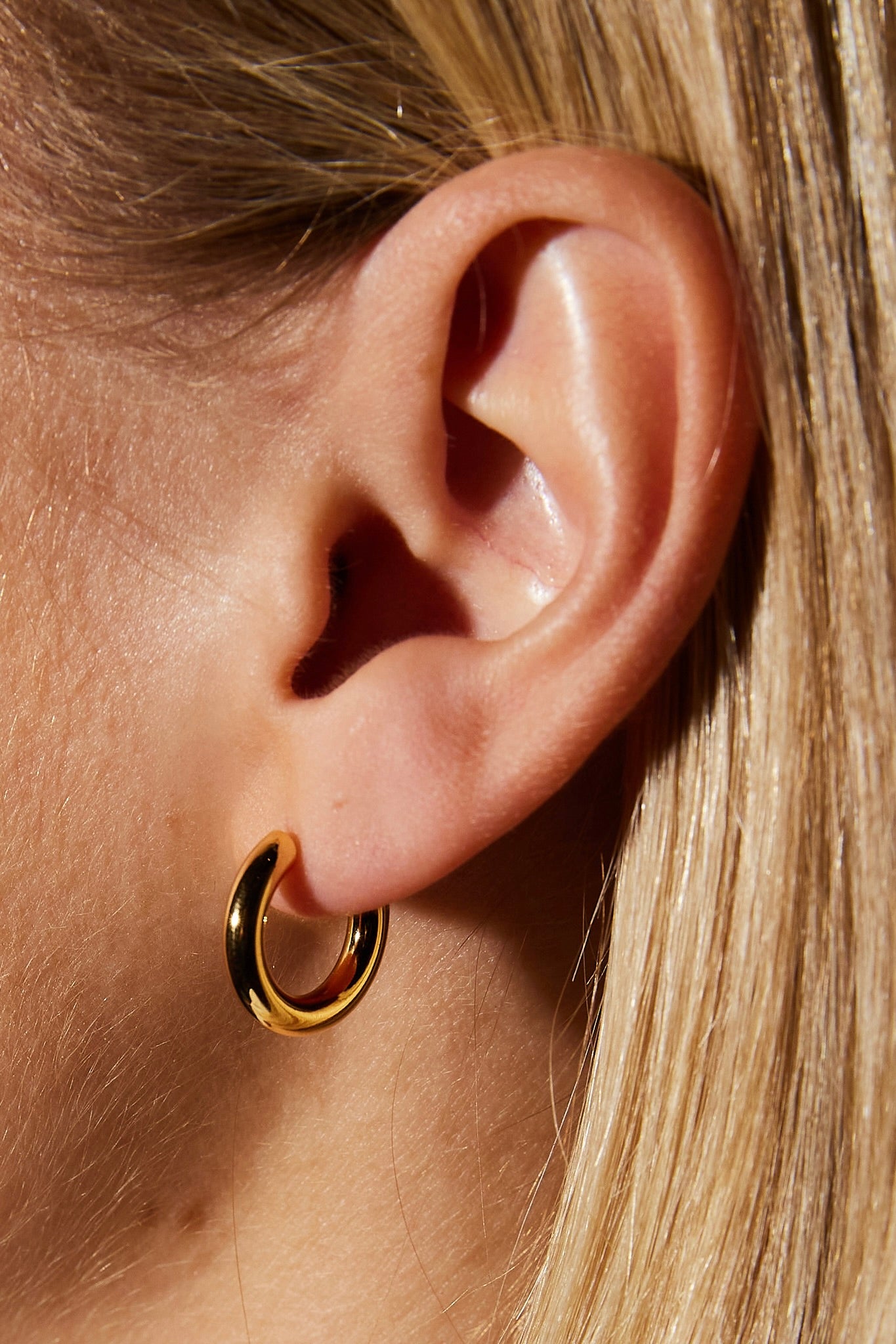 SMALL CHUNKY HOOPS