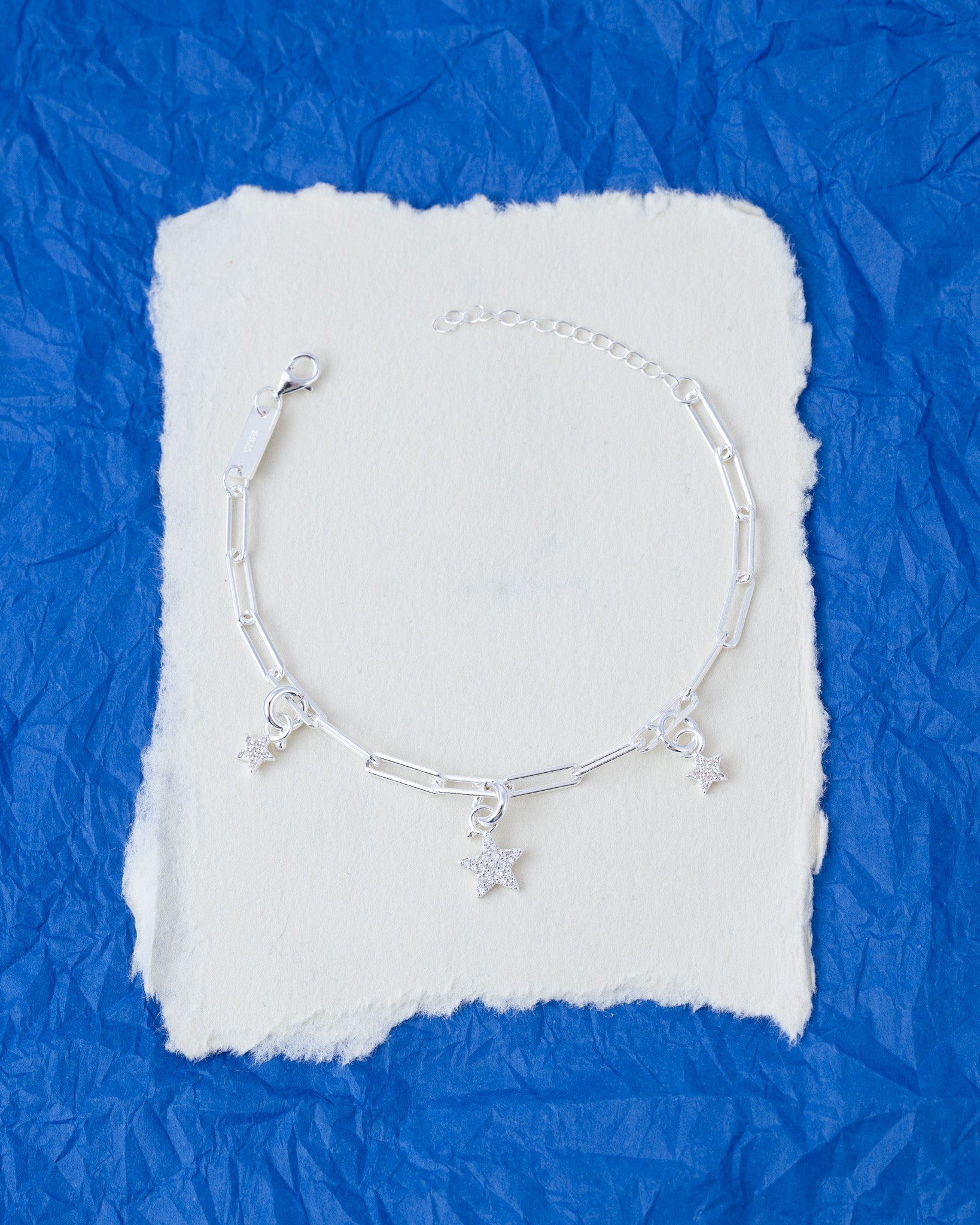 THICK CHAIN BRACELET 16-20 CM SILVER