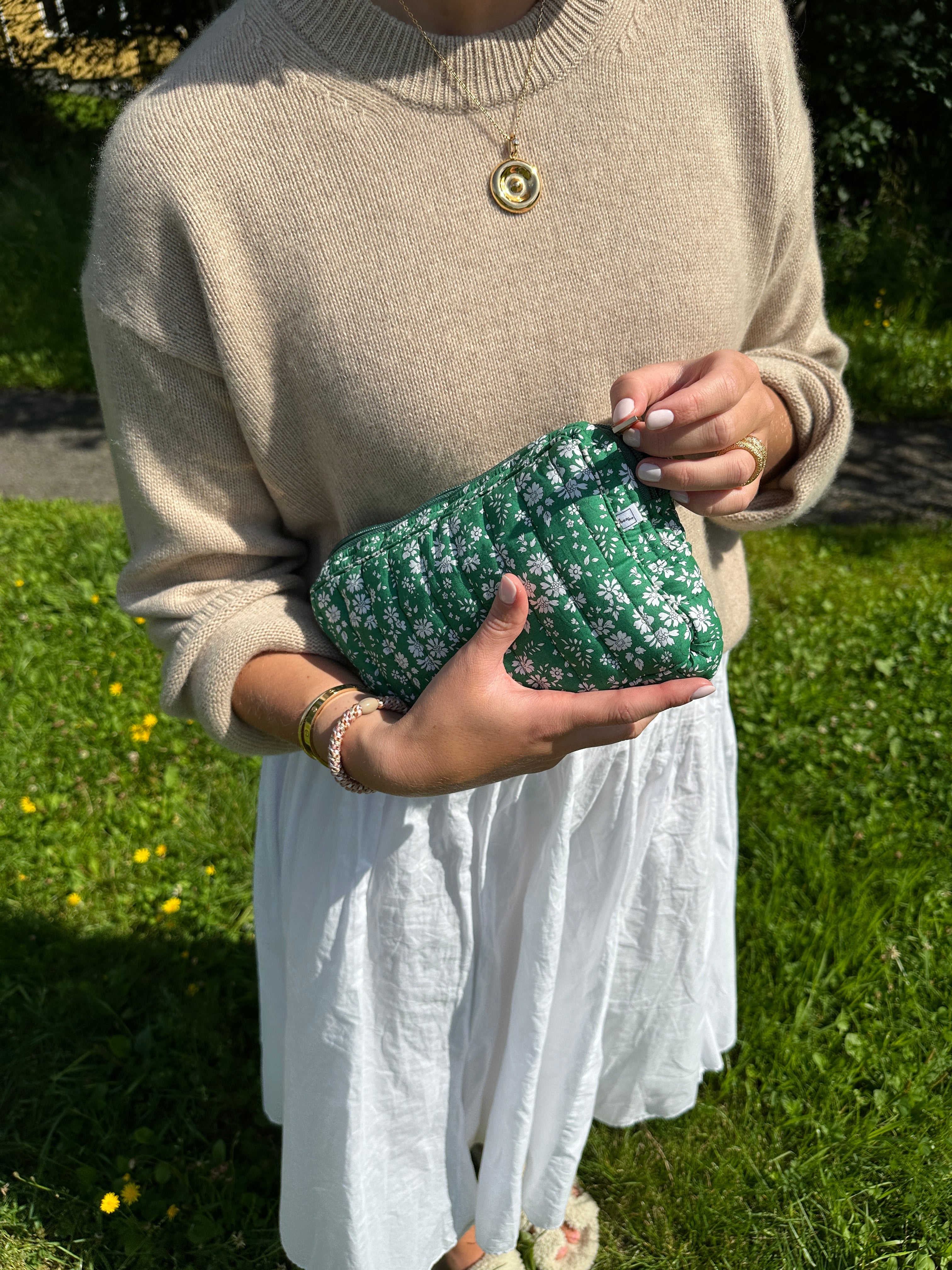 POUCH SMALL MW LIBERTY CAPEL GREEN