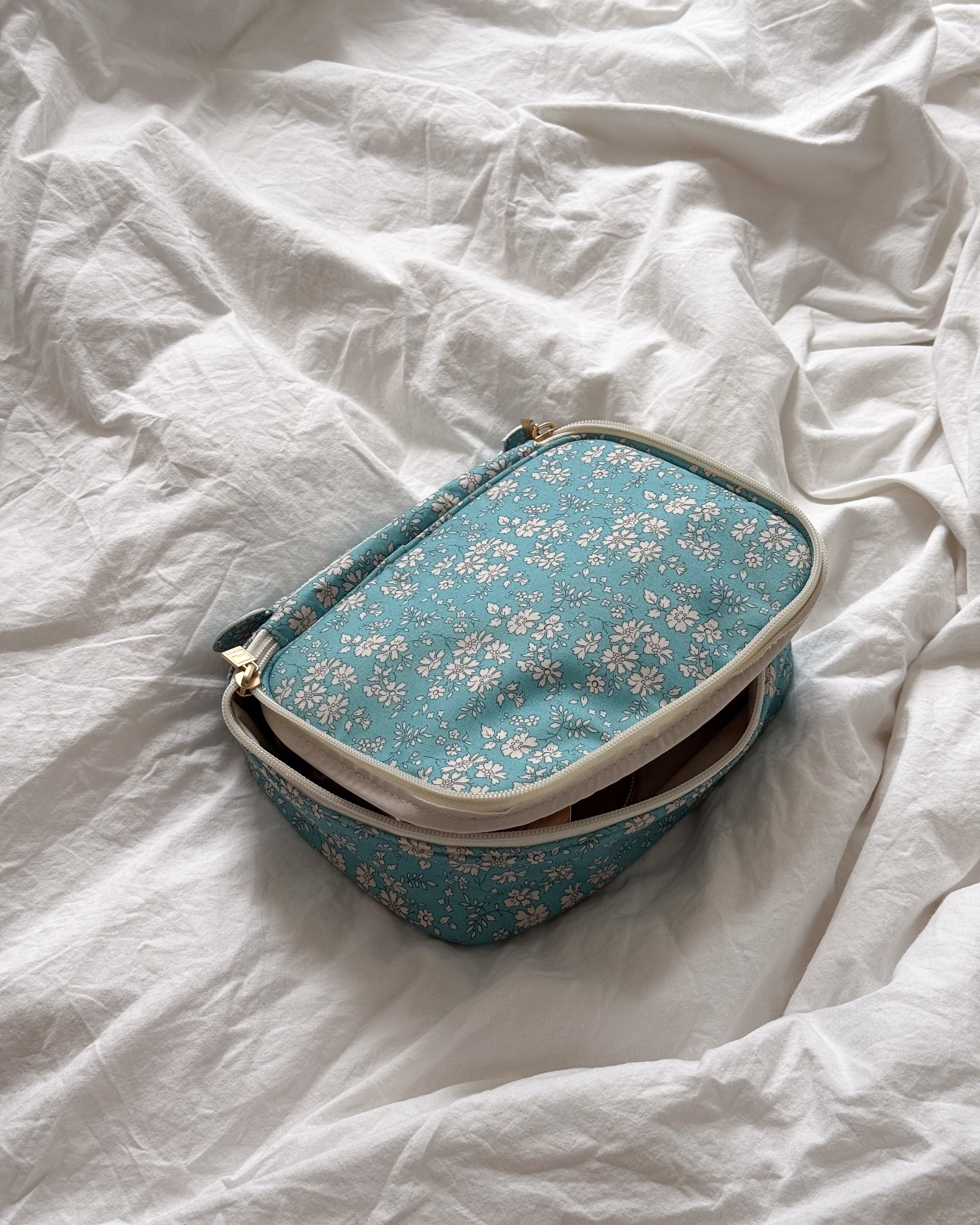SOFT BEAUTY BAG MW LIBERTY CAPEL SOFT TEAL
