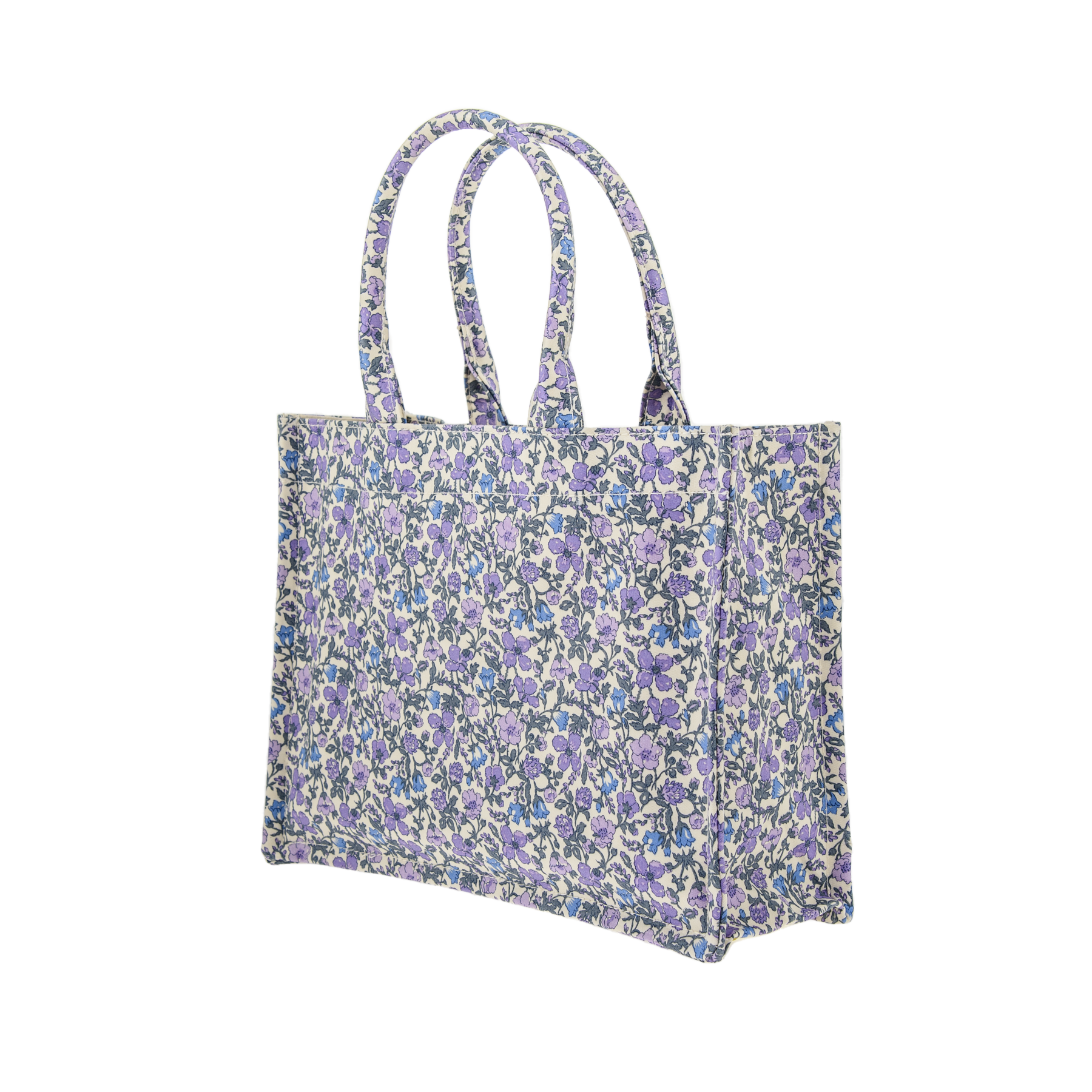 Image of Tote bag mini mw Liberty Meadow Lavender from Bon Dep Essentials