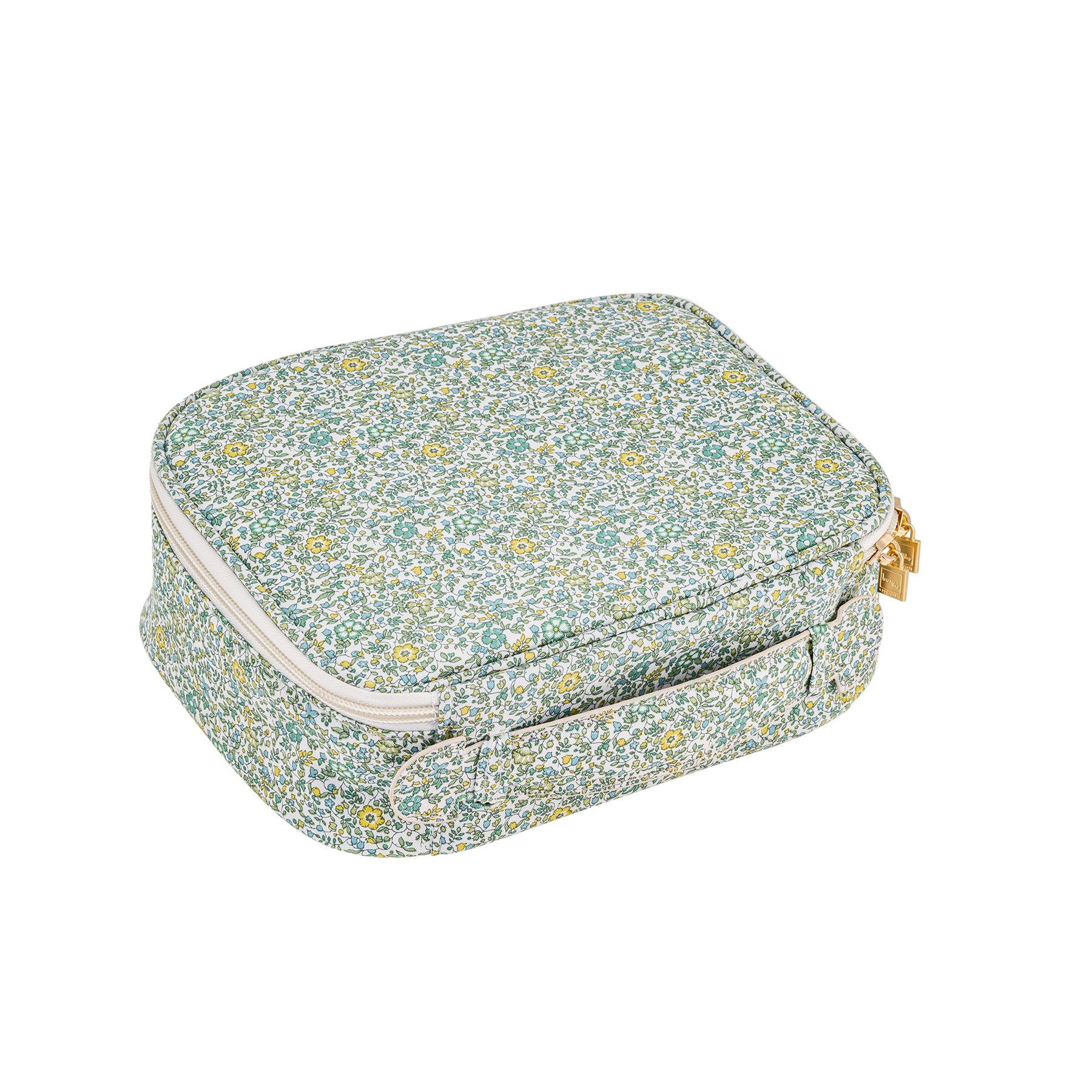 Image of Soft beauty bag mw Liberty Katie and Millie Green from Bon Dep Essentials
