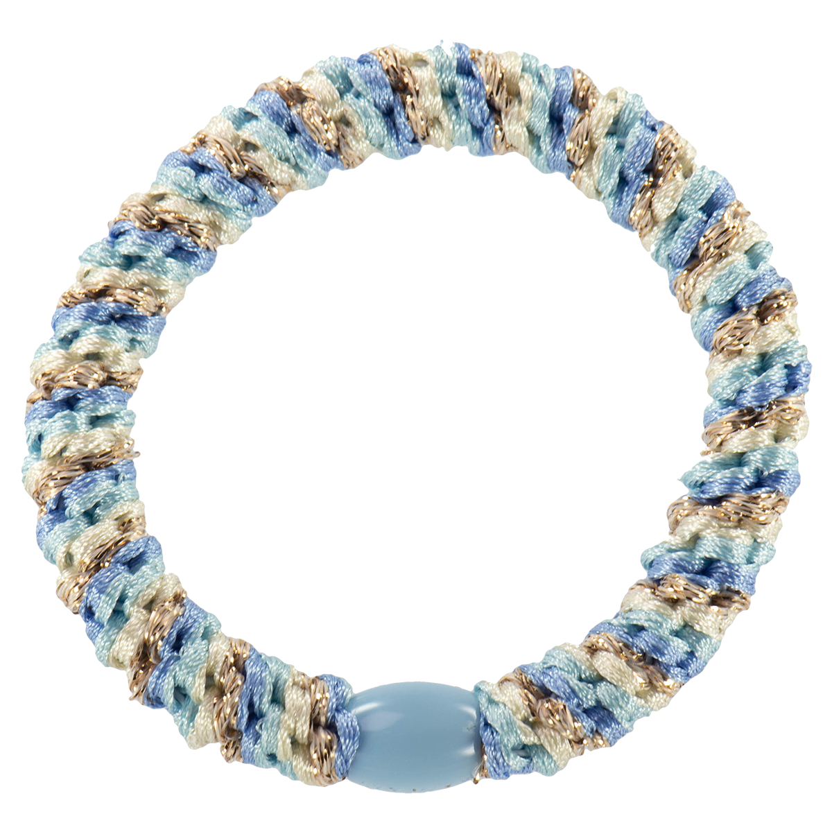 Image of Kknekki Mix Light Blue gold  from Kknekki original hair ties