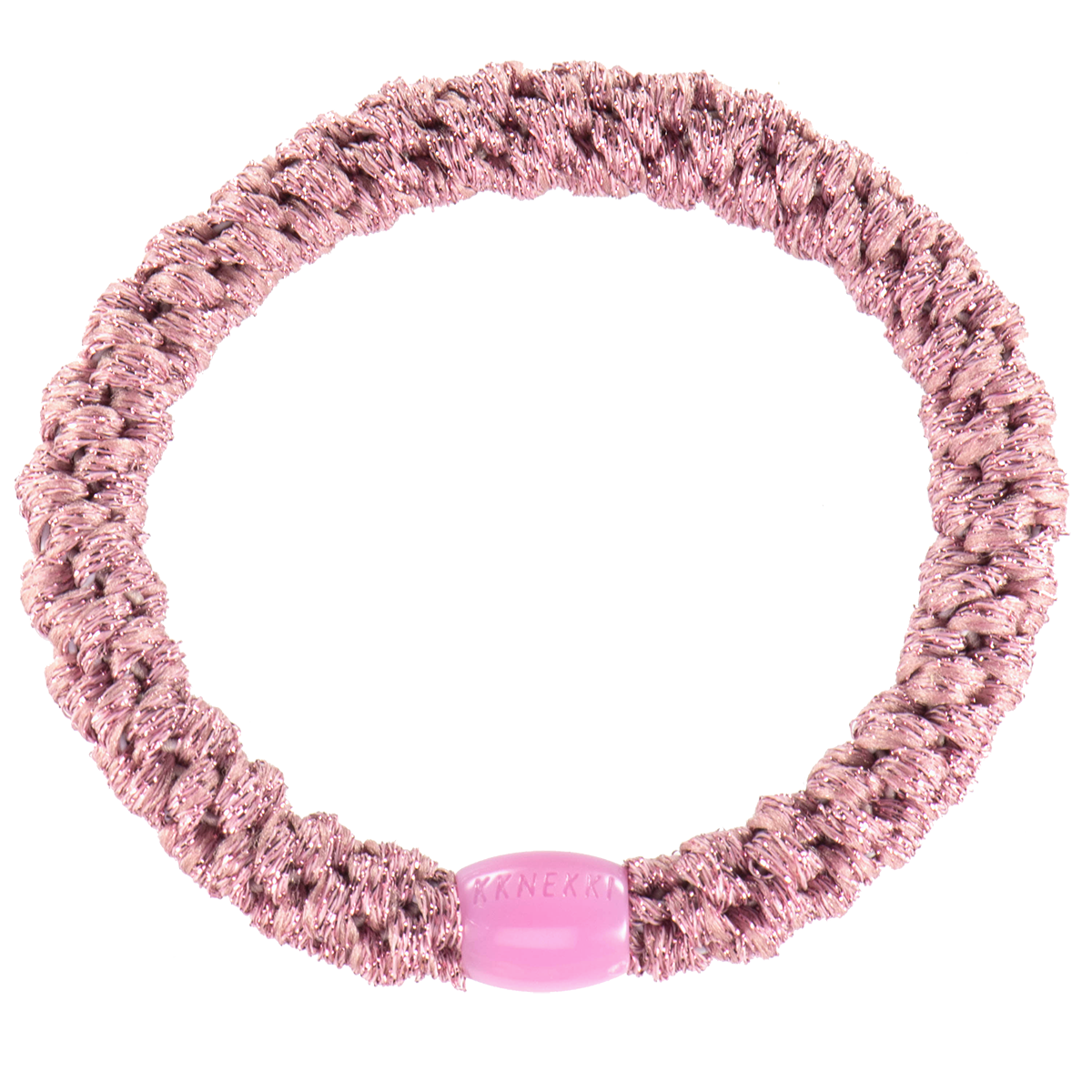 Image of Kknekki Old Pink glitter  from Kknekki original hair ties