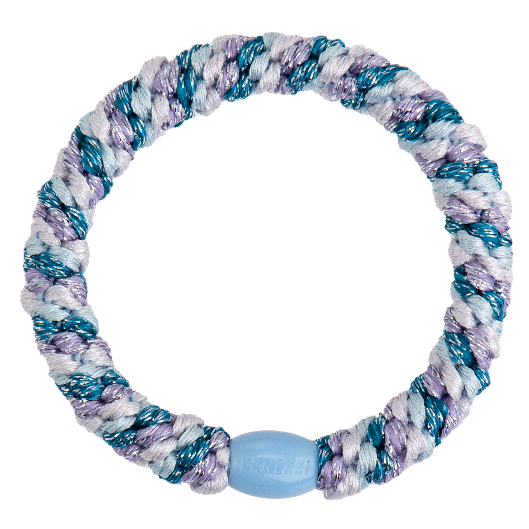 Image of Kknekki Mix Lilac Blue glitter  from Kknekki original hair ties