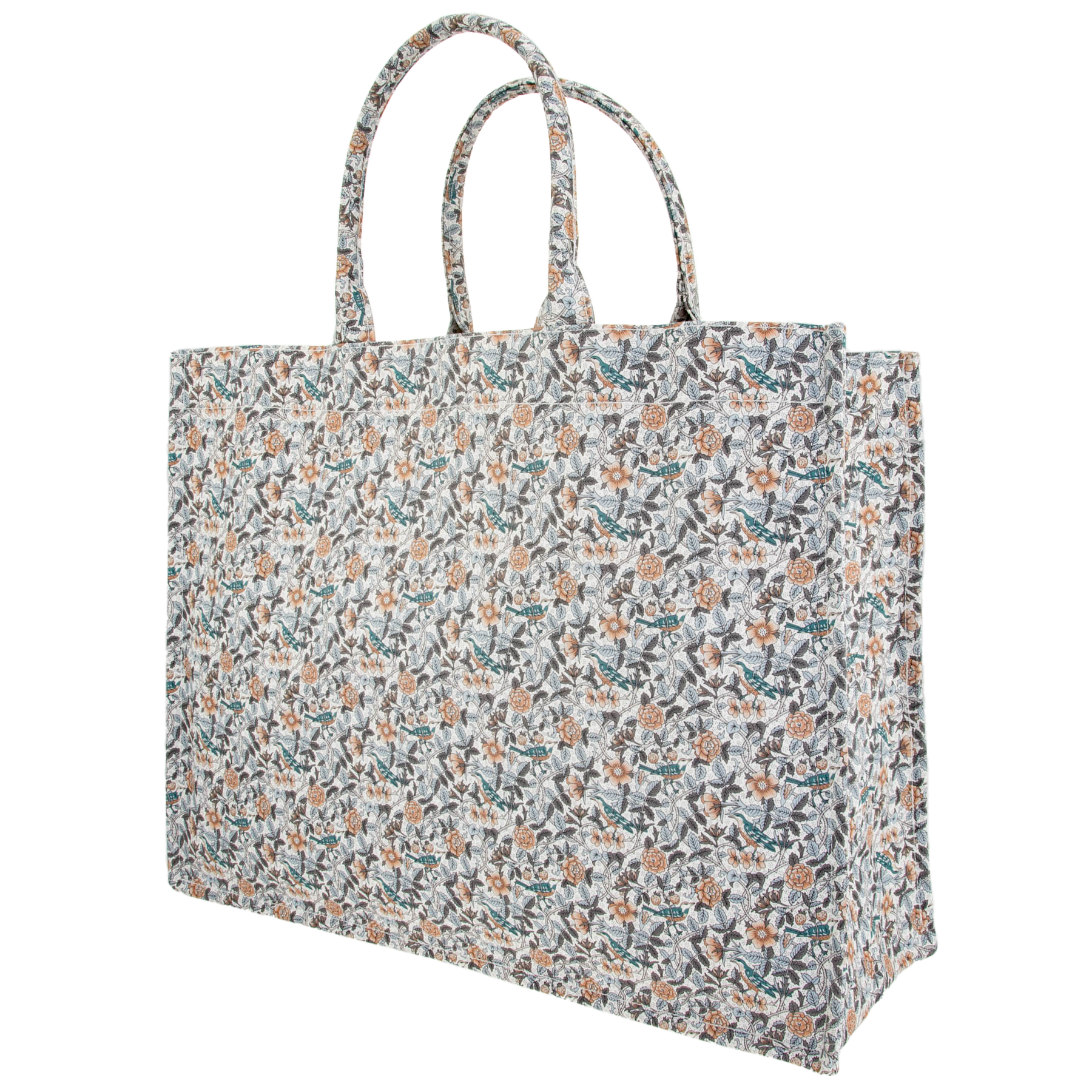 Image of Tote bag mw Liberty Strawberry Tree Blue from Bon Dep Essentials