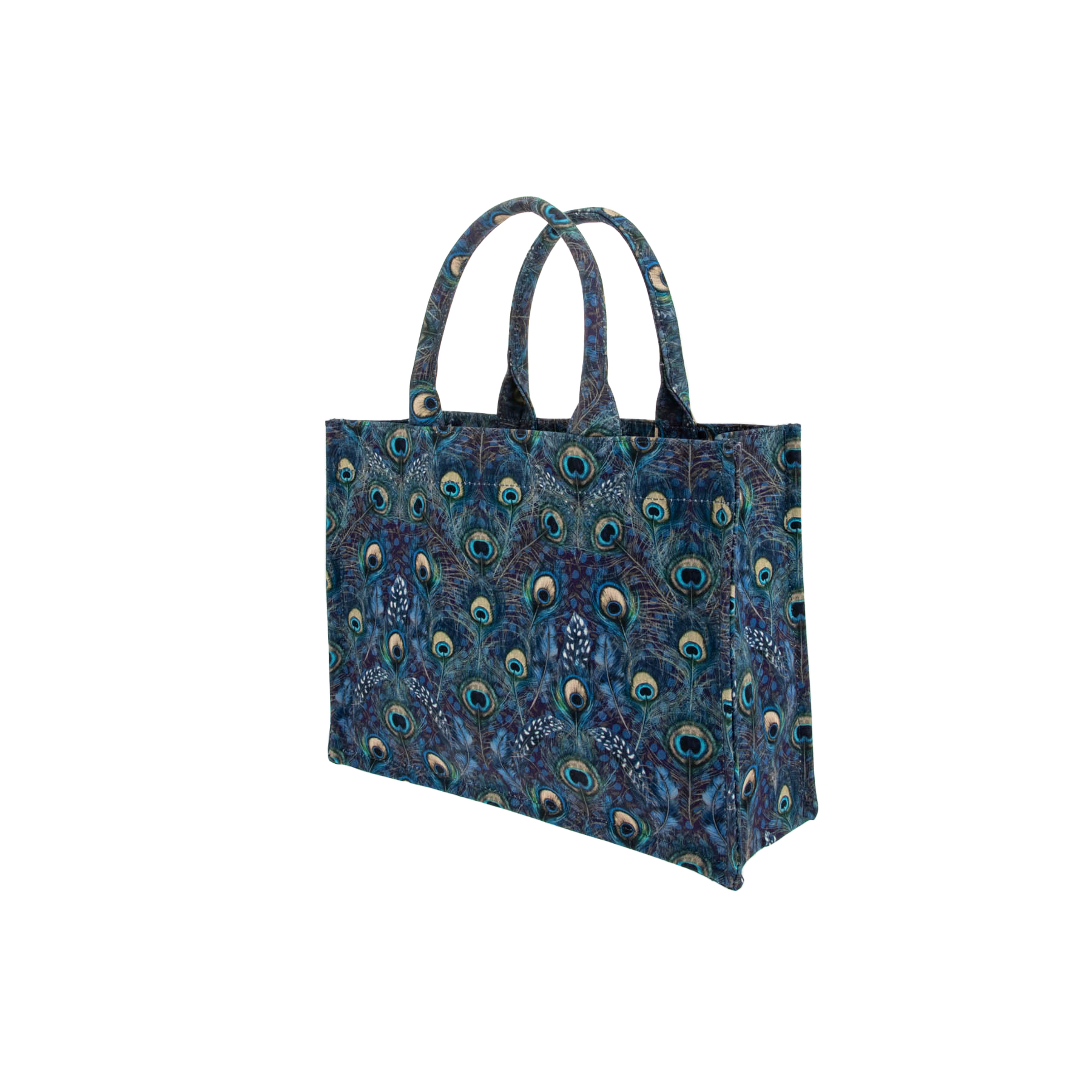 Image of Tote bag mini mw Liberty Peacock from Bon Dep Essentials