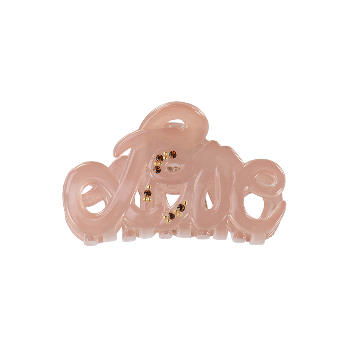 Image of Love claw 5cm Pink Swarovski from Bon Dep Icons