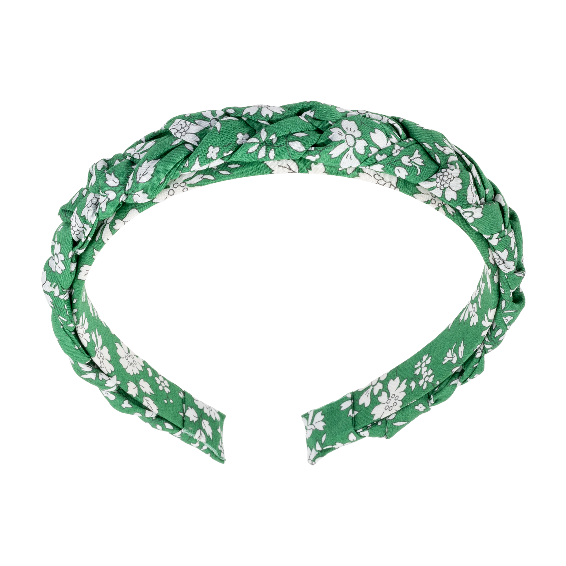 Image of Hairband braided mw Liberty Capel Green from Bon Dep Icons
