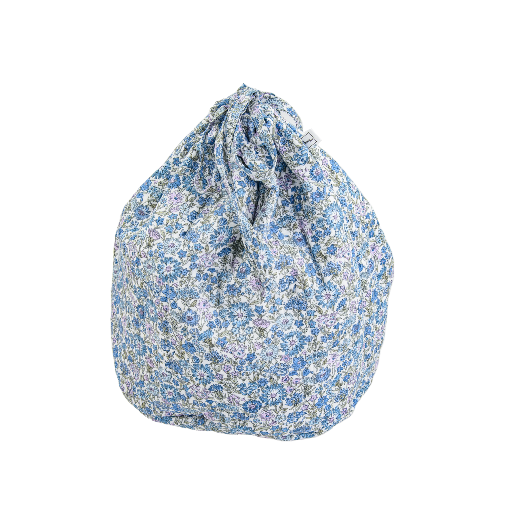 Image of Pouch round mw Liberty fabric May Fields from Bon Dep Essentials