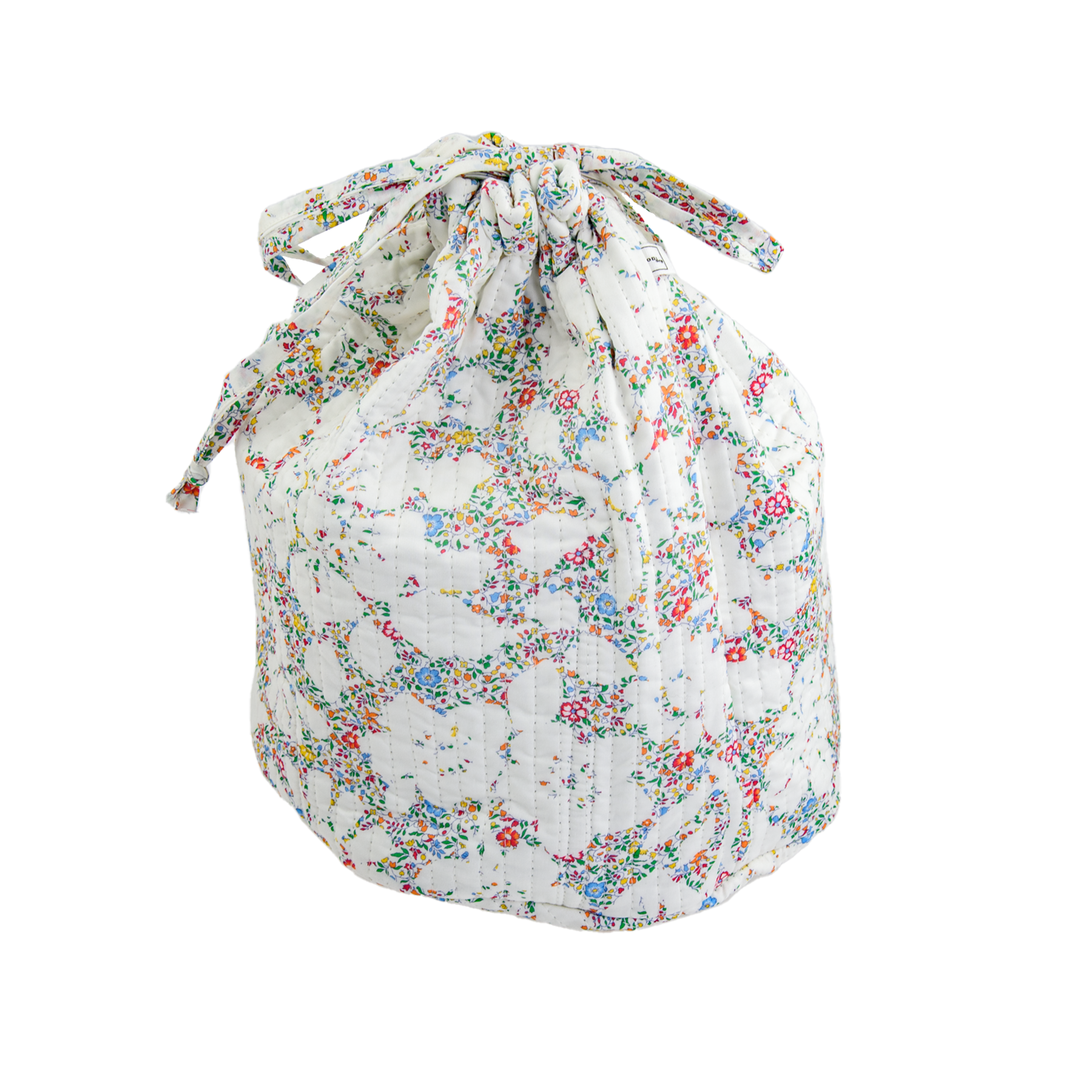 Image of Pouch round mw Liberty fabric Bella`s Silouette from Bon Dep Essentials