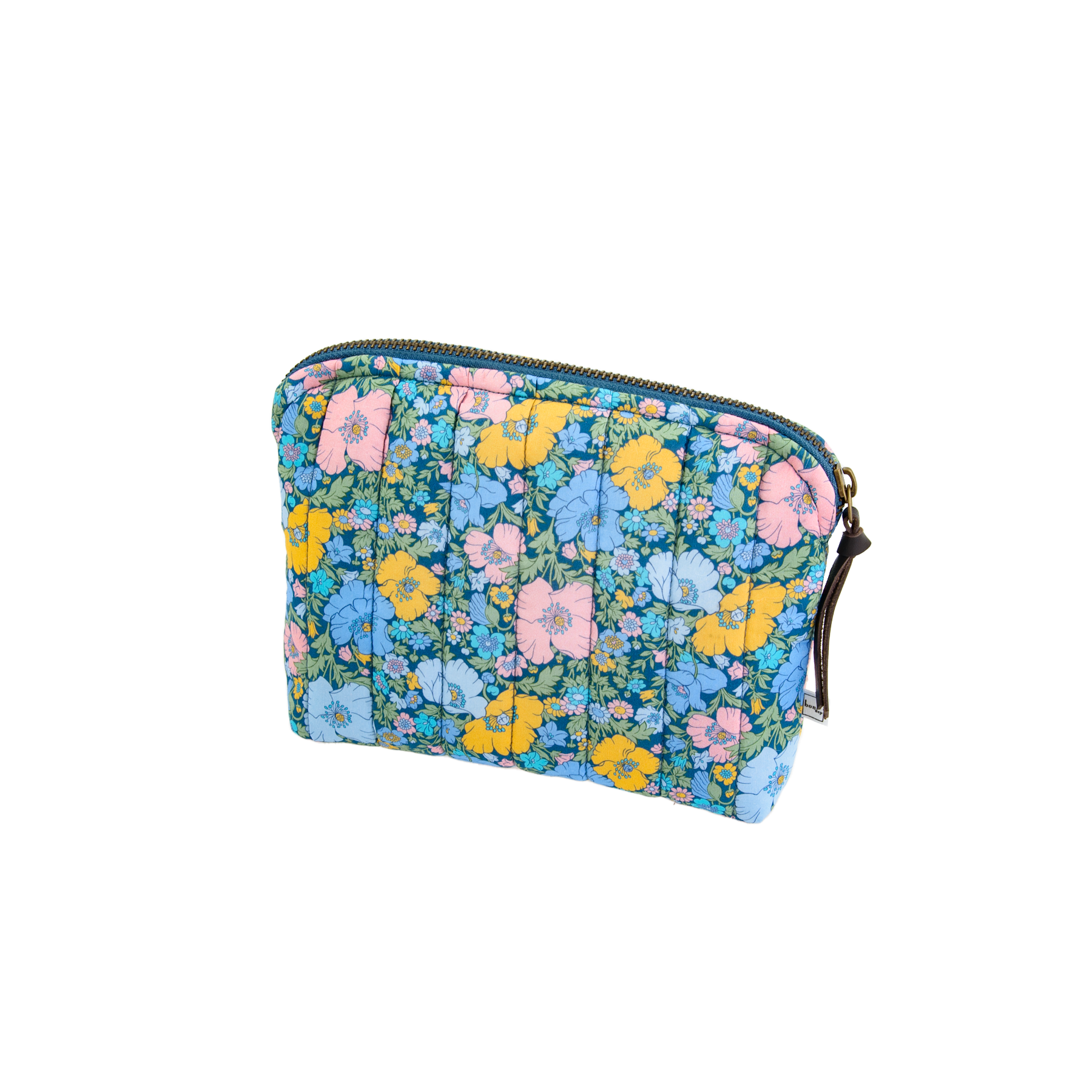 Image of Pouch XS mw Liberty fabric Meadow song Blue from Bon Dep Essentials
