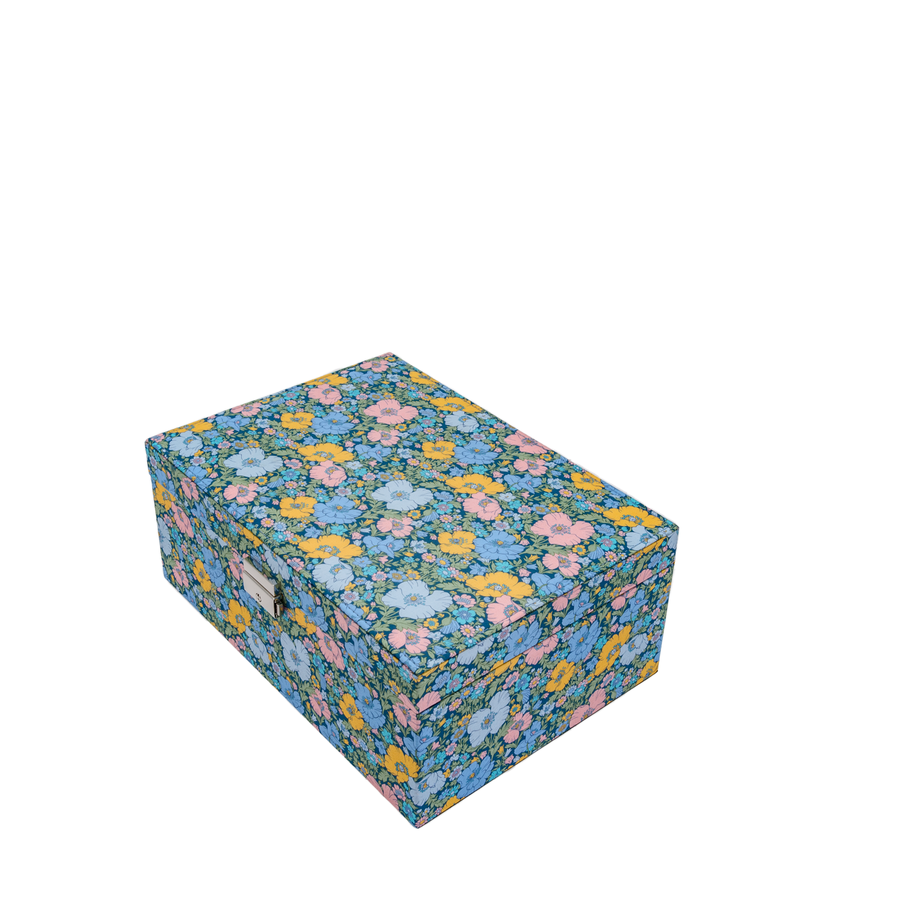 Image of Jewelry box Square mw Liberty Meadow song Blue from Bon Dep Essentials