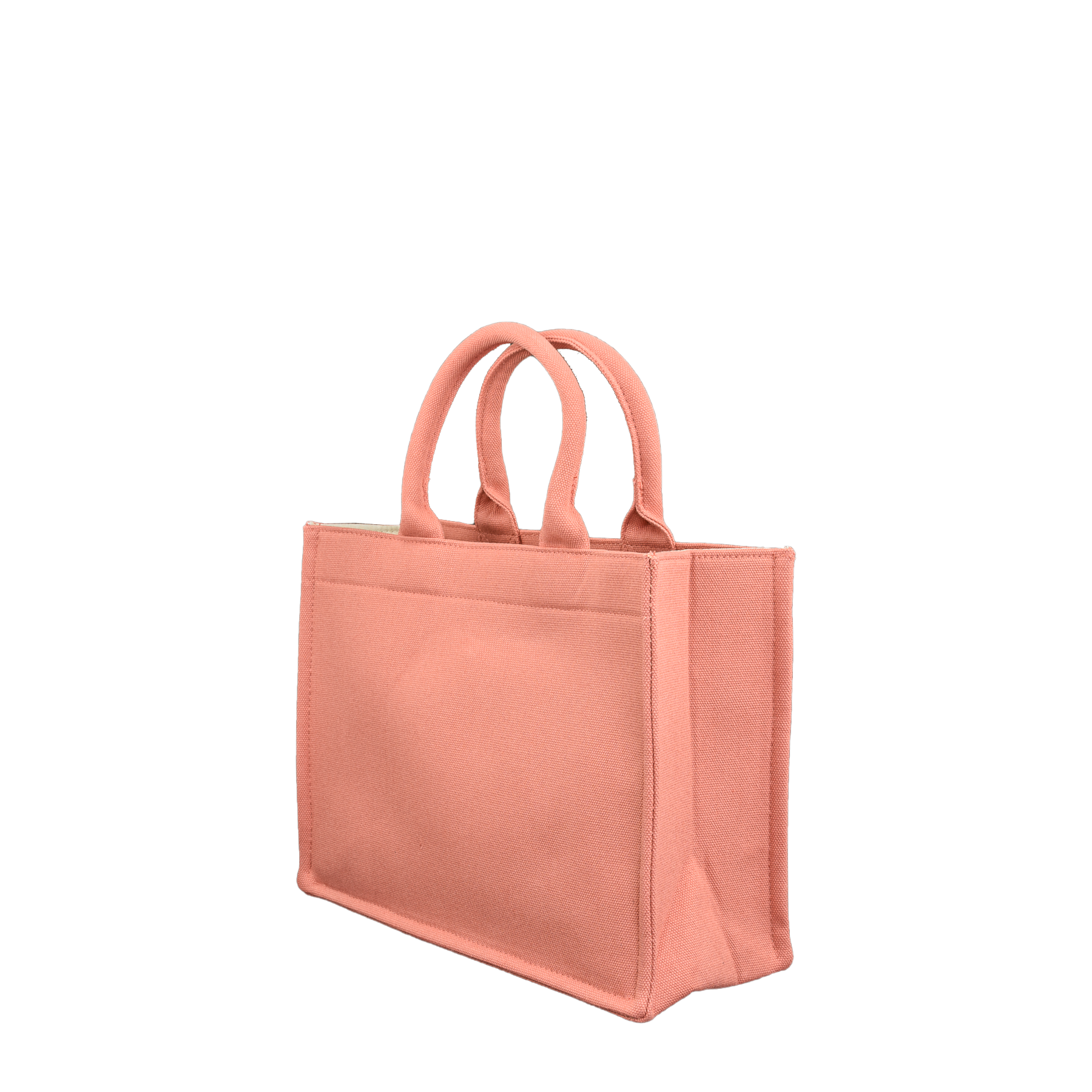 Image of Tote bag mini Canvas Pinkpeach from Bon Dep Essentials