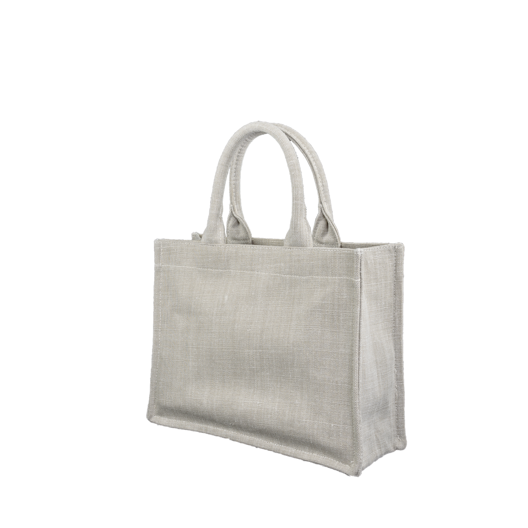 Image of Tote bag mini Belgian linen Beige from Bon Dep Essentials