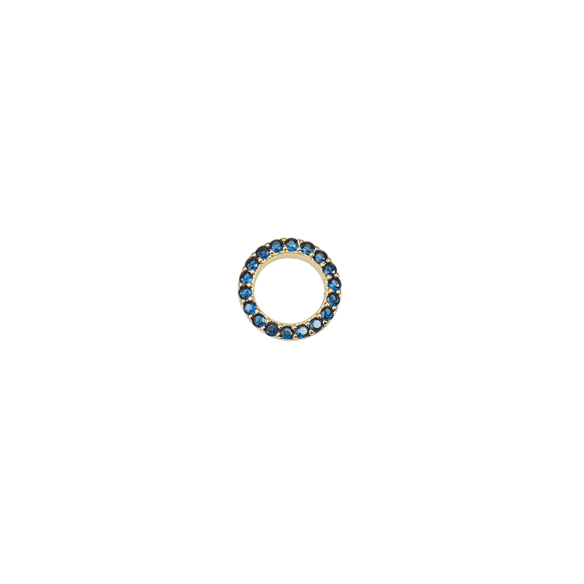 Image of Medium ring charm Navy from Emilia by Bon Dep