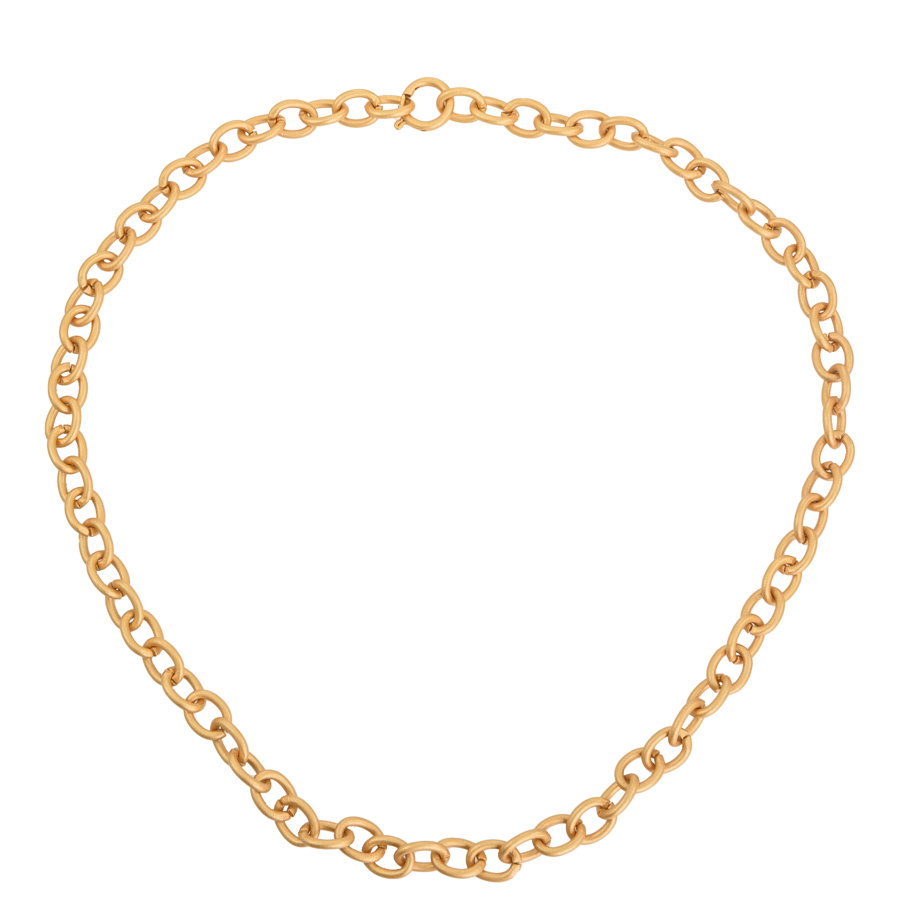 Image of Matte chain necklace luxe 60 cm from Emilia by Bon Dep