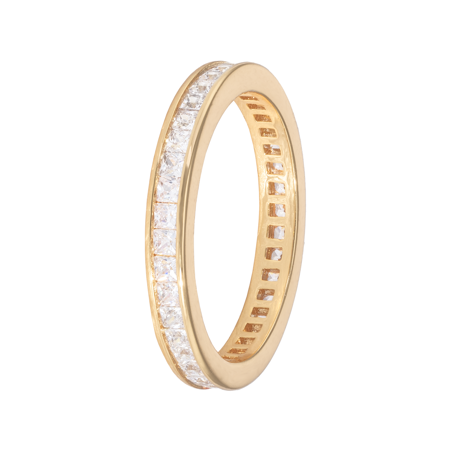 Image of Eternity ring Square Gold 54 from Emilia by Bon Dep